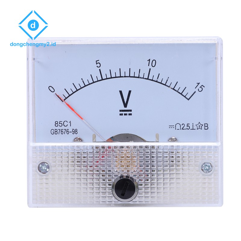 Đồng Hồ Đo Vôn Kế Dc 0-15v 85c1