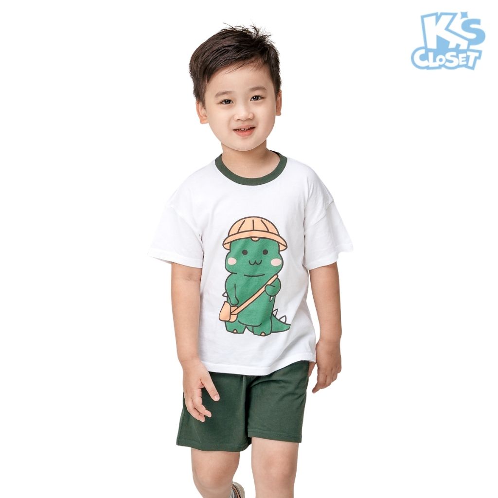 Bộ Quần Áo Cộc Tay K's Closet Dành Cho Bé Trai (2 - 9 Tuổi) E121ONS / E123ONS TMĐT