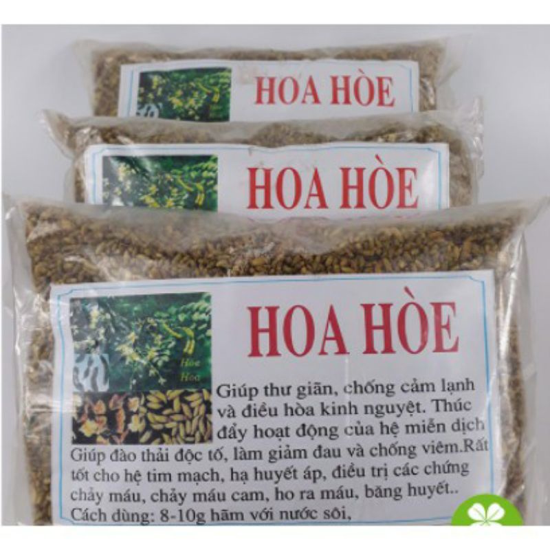 Hoa Hòe, Hòe Hoa 500g hàng chuẩn đã sao vàng thơm, sạch