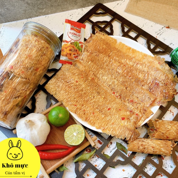 Mực cán tẩm gia vị 200g Bop Bep- đồ ăn vặt ngon, đồ ăn vặt Hà Nội | BigBuy360 - bigbuy360.vn