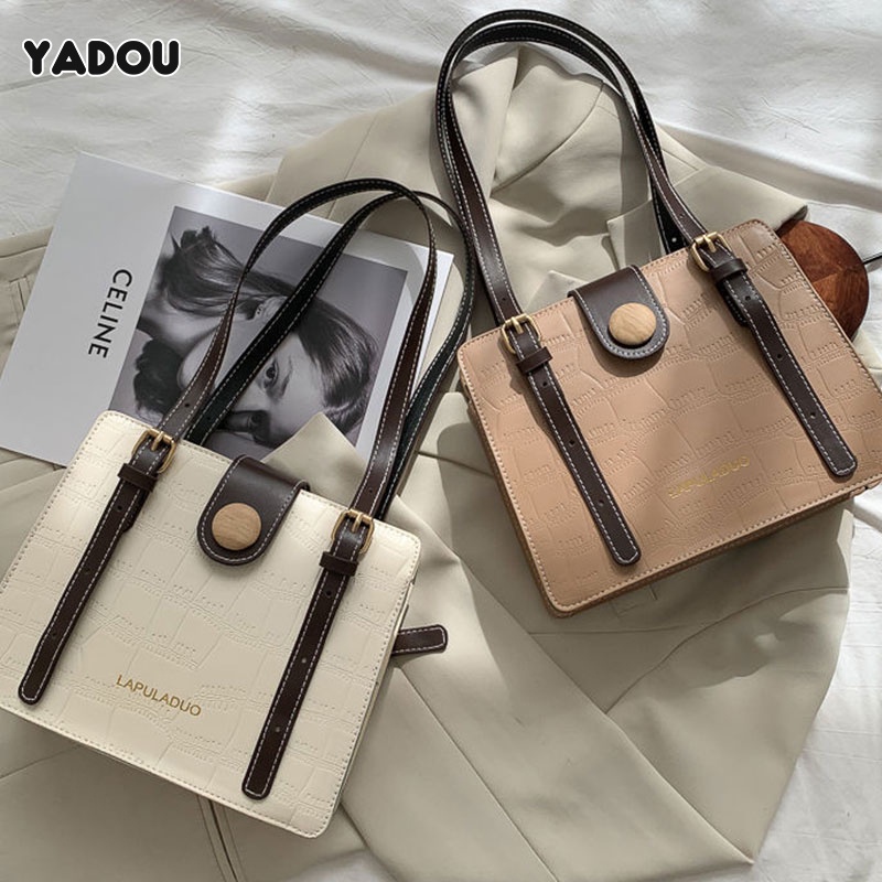 Túi xách Yadou đeo một vai đa năng phong cách mới cho nữ