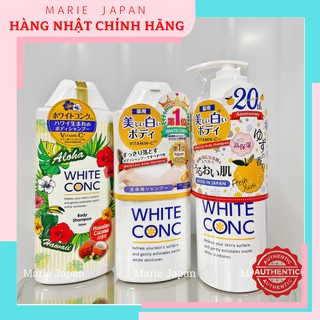 Sữa tắm trắng da White Conc Body Nhật Bản 360ml