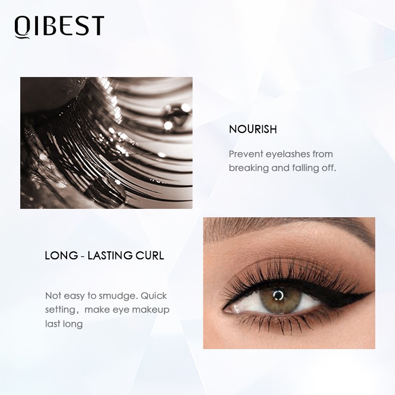 Mascar QIBEST 3D chuốt dài và cong mi chống thấm nước 34g | BigBuy360 - bigbuy360.vn