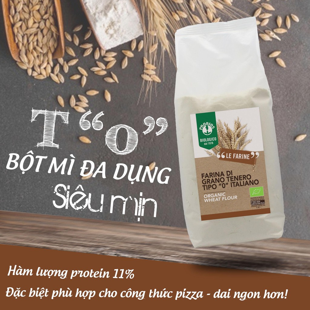 Bột Mì Đa Dụng Hữu Cơ 1kg ProBios Organic All-Purpose Flour