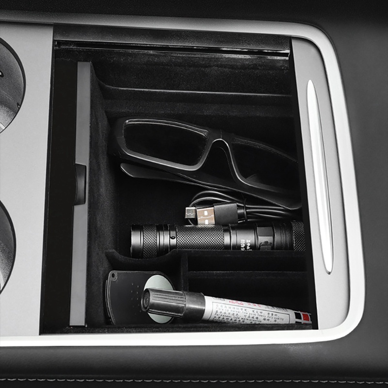 High Quality for Tesla el Interior Accessories Car Central Armrest Storage Box VNGB