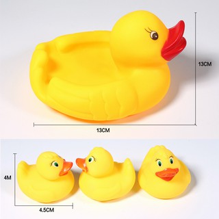 Set Vịt mẹ con thả bồn tắm chíp chíp