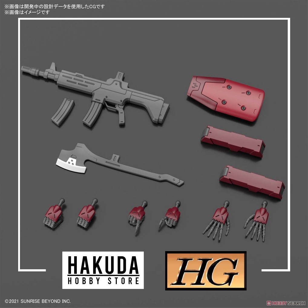 Mô hình HG Kyoukai Senki 1/72 Nyuren - Chính hãng Bandai Nhật Bản
