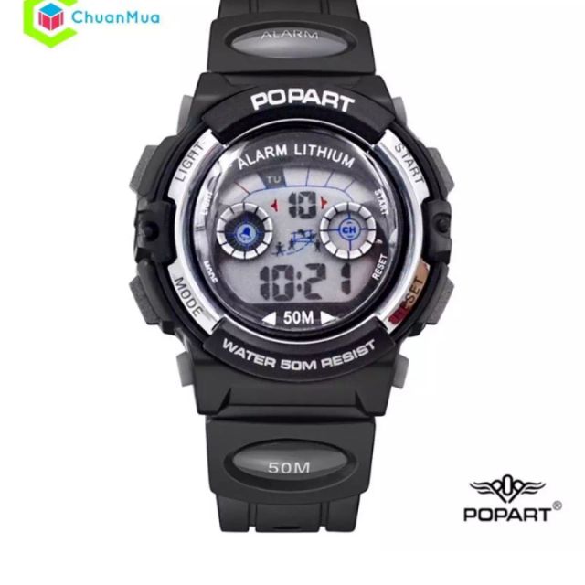 Đồng hồ điện tử bé trai Popart Pop-994 Chống nước DHA398