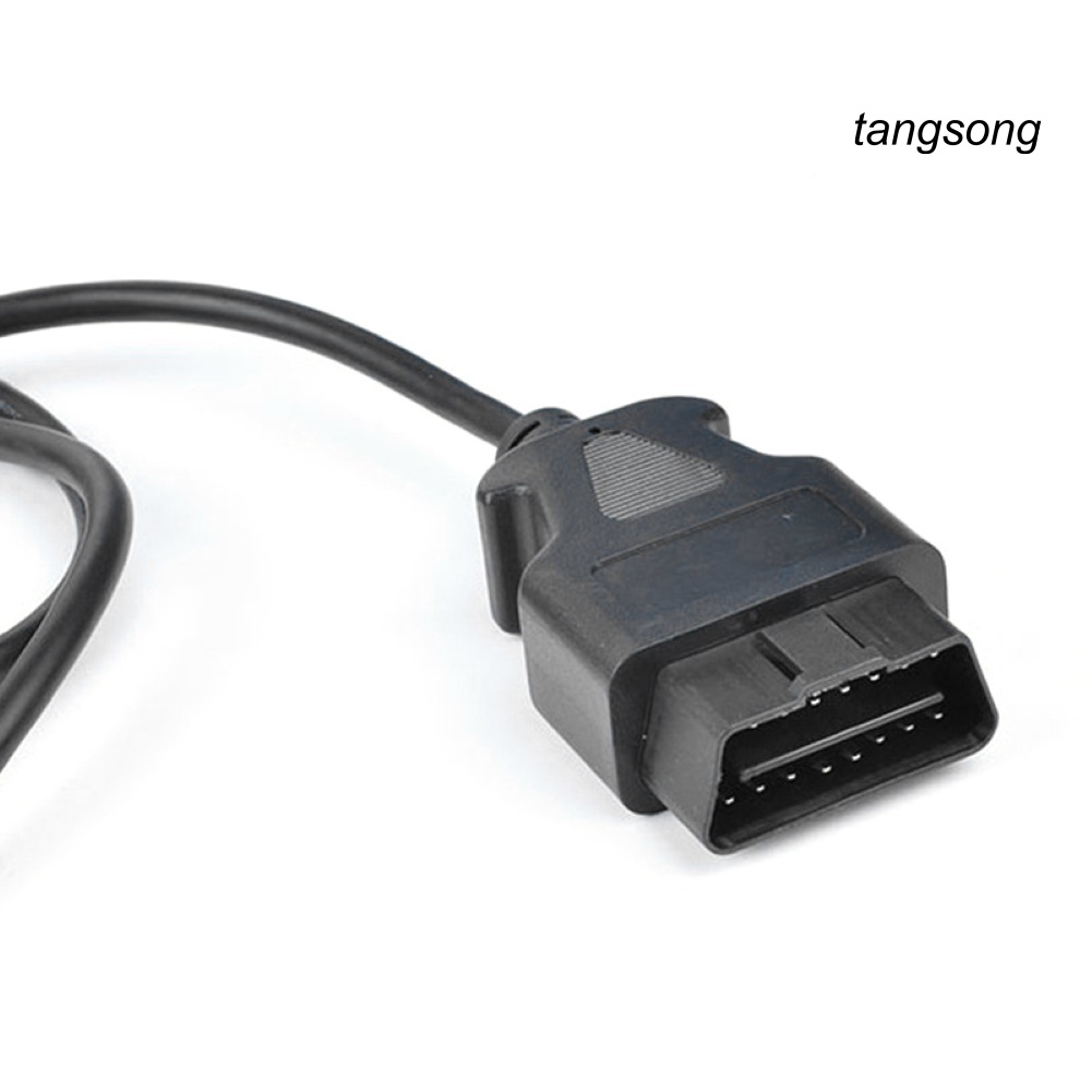 Dây Cáp Chuyển Đổi Obd2 16-pin Sang Db9 Rs232 Cho Xe Hơi