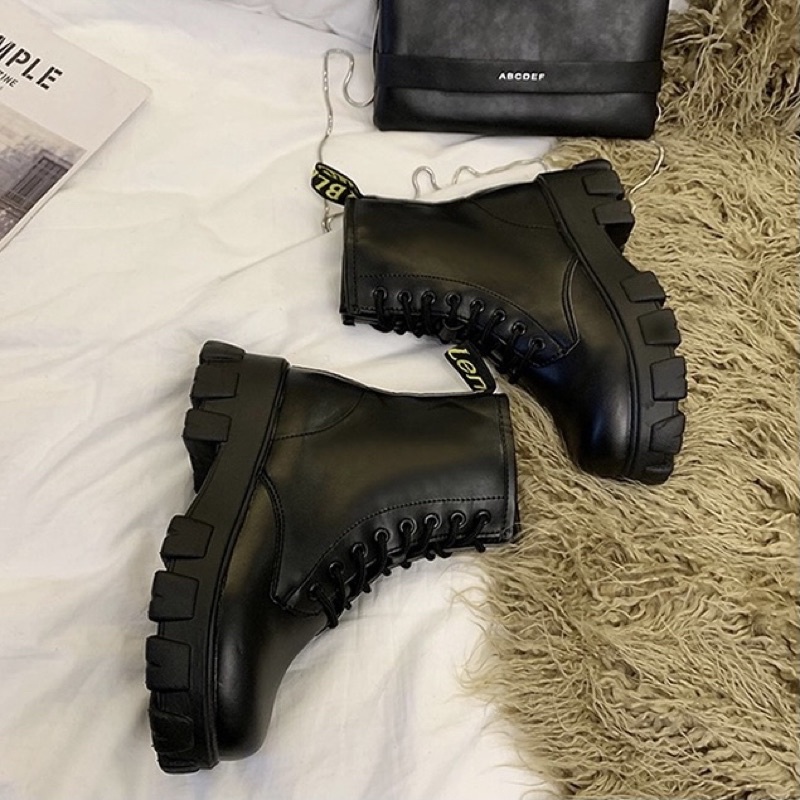 Bốt ulzzang M20 đế răng cưa 5cm