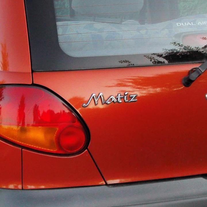 Matiz - Tem Logo Chữ Nổi Matiz