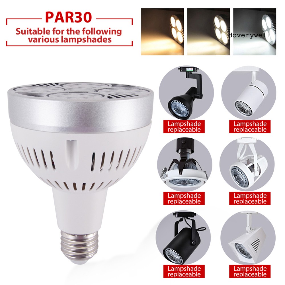 Bóng Đèn Led E27 35w P30 Par30 Chuyên Dụng Cho Phòng Thu