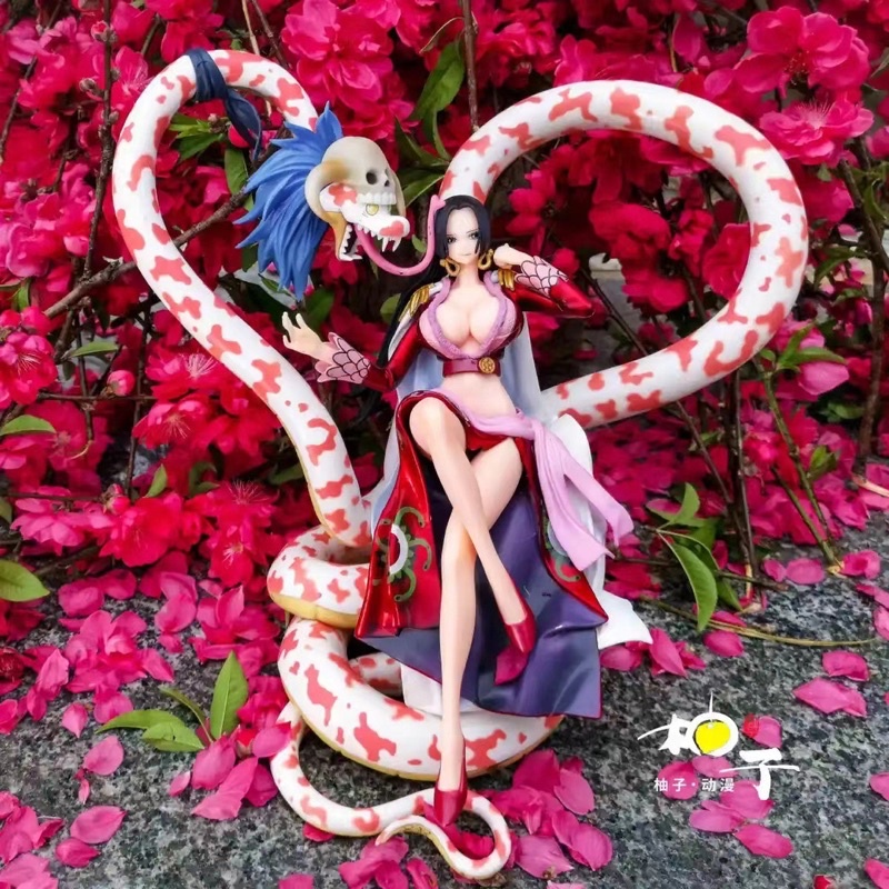 One Piece Nữ hoàng Hải Tặc Boa Hancock Nữ Hoàng rắn Mô hình nhân vật hoạt hình đồ chơi đồ trang trí Quà tặng
