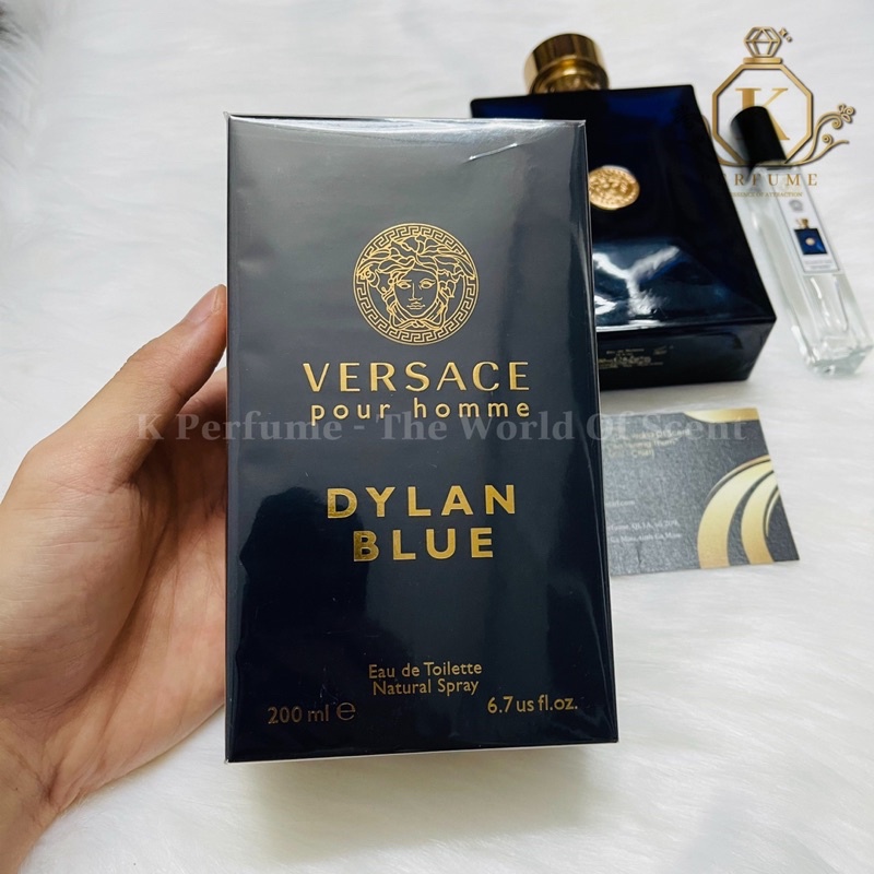 [K Perfume Chính Hãng] Nước Hoa Nam Versace Pour Homme Dylan Blue | Thế Giới Skin Care
