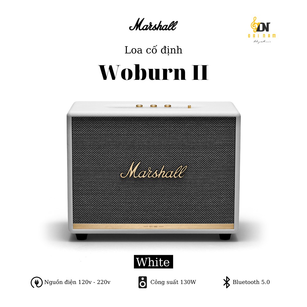  Loa Bluetooth Marshall Woburn II Chính Hãng - Bảo hành chính hãng 1 đổi 1 trong 12 thá