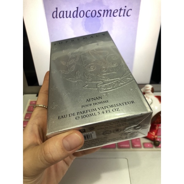 [ fullsize ] Nước hoa Afnan Supremacy Silver EDP 100ml