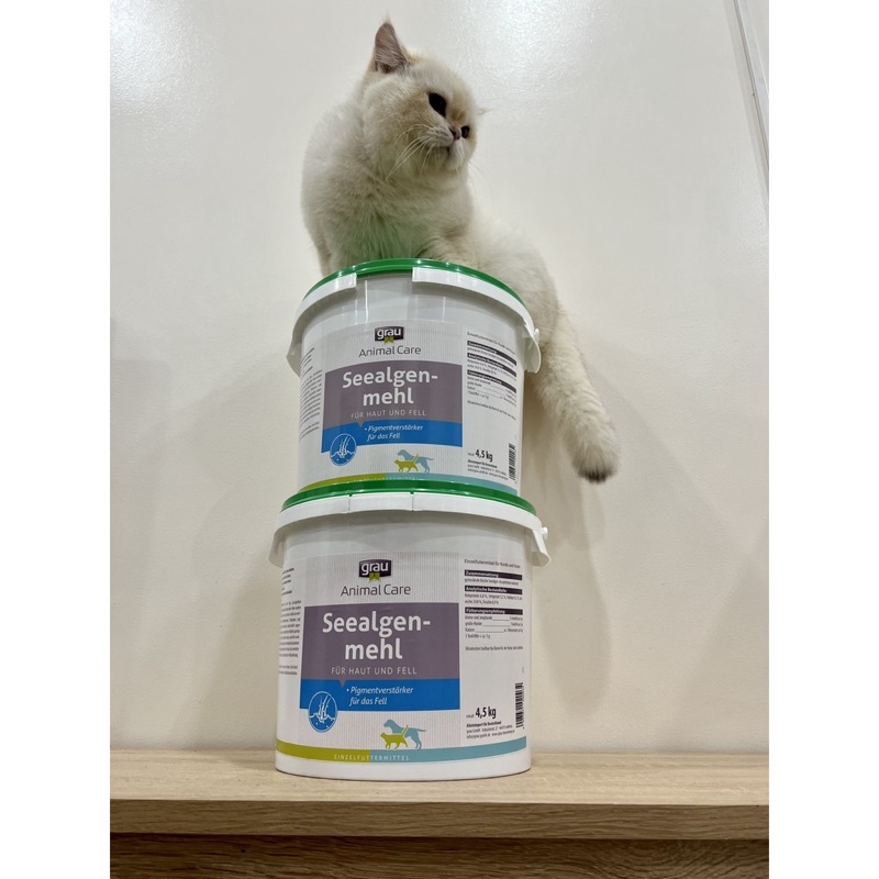 Bột Rong Biển Grau Dưỡng Và Làm Đẹp Lông Cho Chó Mèo