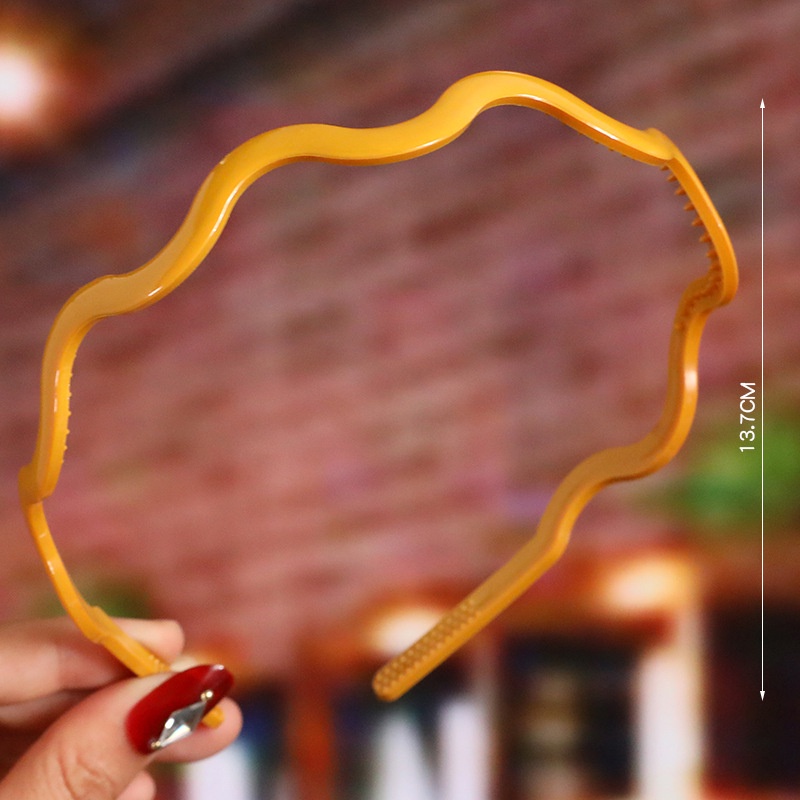 Băng Đô Cài Tóc Chống Trượt Thiết Kế Đơn Giản Thời Trang Cho Nữ