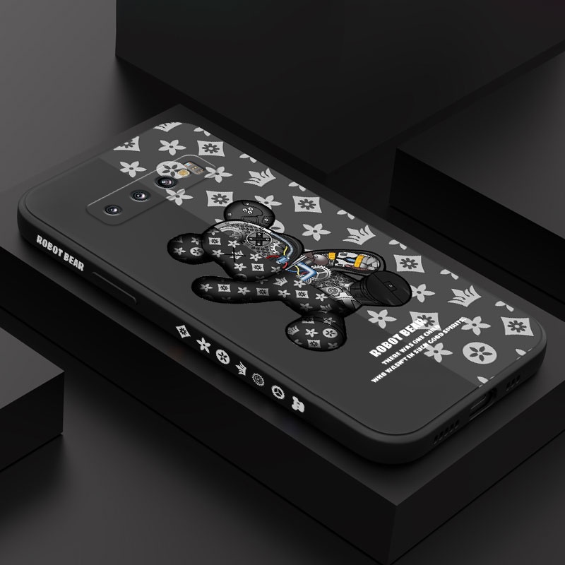 Ốp Điện Thoại Mềm Hình Gấu Cho Samsung Galaxy S10 S10E Plus S9 Plus