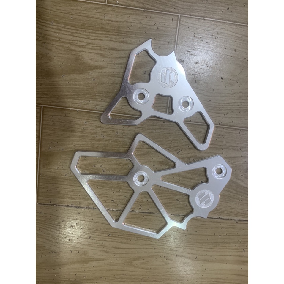 Ốp sườn nhôm satria_và raider Fi màu bạc nhôm cnc