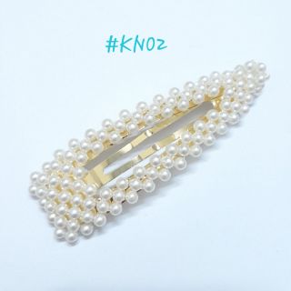 Kẹp tóc đính hạt giả ngọc trai