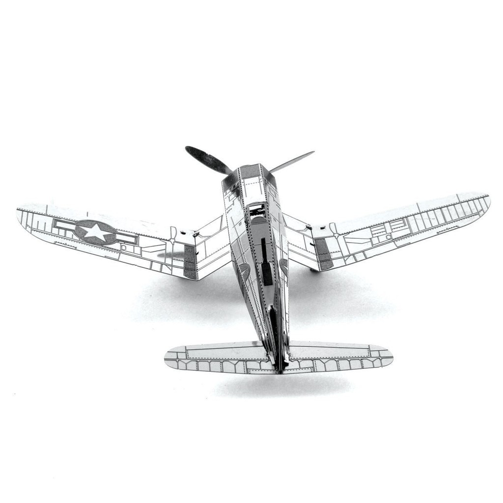 MÔ HÌNH 3D KIM LOẠI LẮP RÁP F4U CORSAIR- HÀNG NHẬP KHẨU