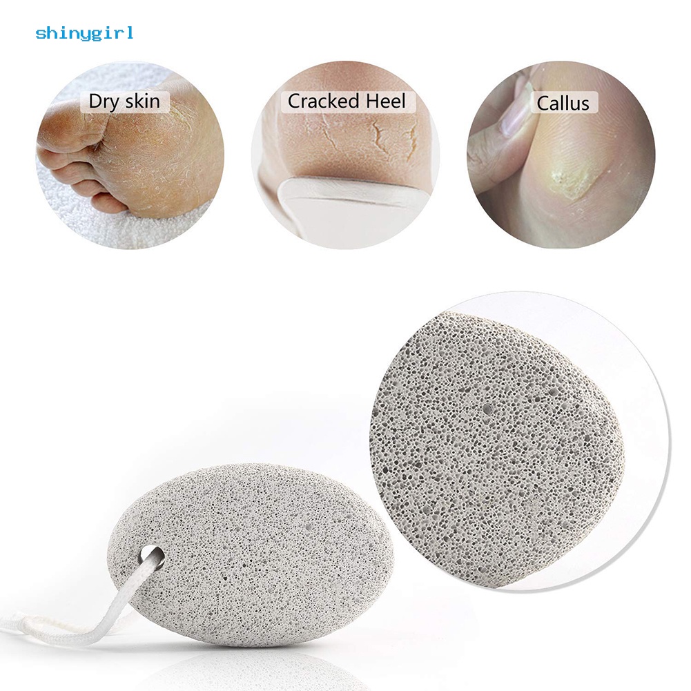 Đá bọt chà gót chân hình loại bỏ tế bào da chết tiện lợi