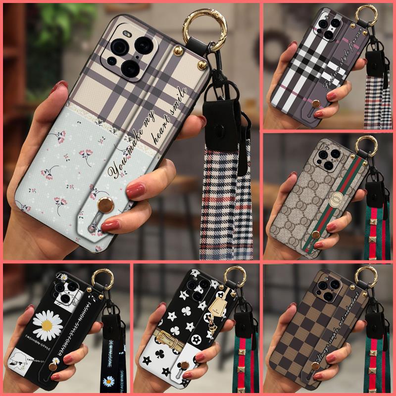 Fashion Design Anti-knock Phone Case For OPPO Find X3/X3 Pro Dirt-resistant Small daisies Durable Original TPU Simple