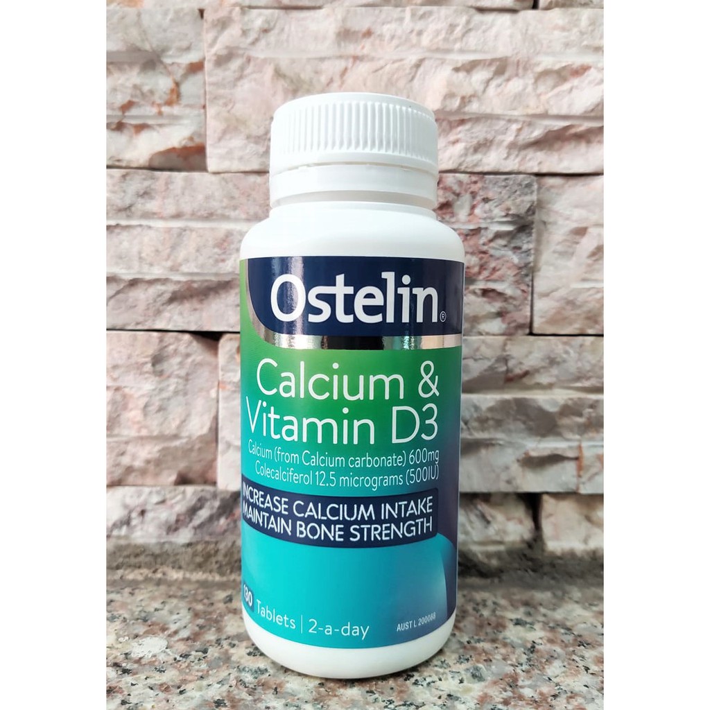 Ostelin Canxi & Vitamin D3 Úc  người lớn 130 viên
