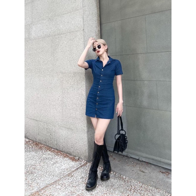 Đầm ôm CHEMISE DENIM | BigBuy360 - bigbuy360.vn