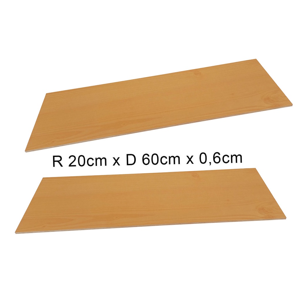 Ván MDF (vàng) được phủ 2 mặt, làm kệ treo tường l kệ decor l kệ trang trí
