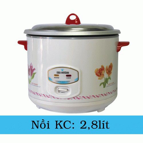 Nồi cơm điện KIM CƯƠNG 2.8 lít KC-2.8