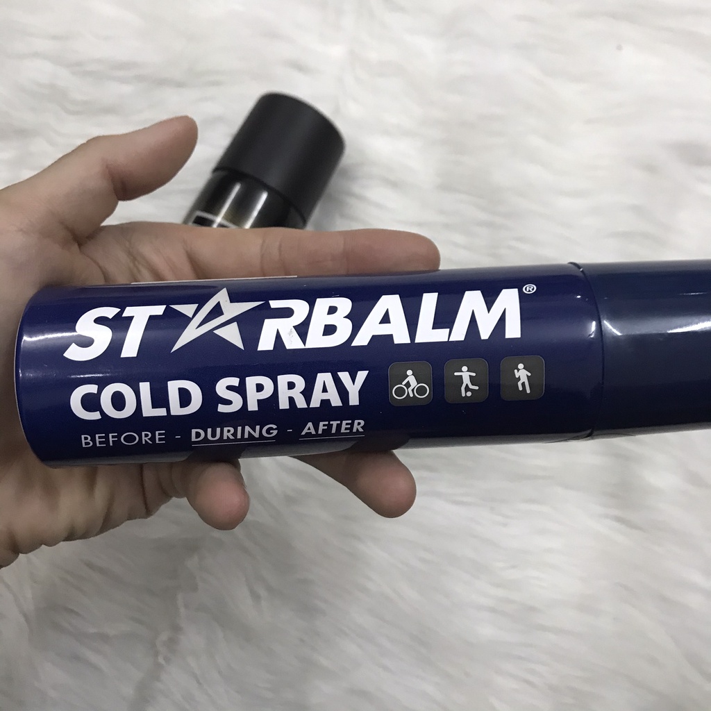 Bình Xịt Giảm Đau ⚡𝗙𝗿𝗲𝗲 𝘀𝗵𝗶𝗽⚡ TAAN, STARBALM Cold Spray, Xịt Lạnh Cao Cấp Thể Thao