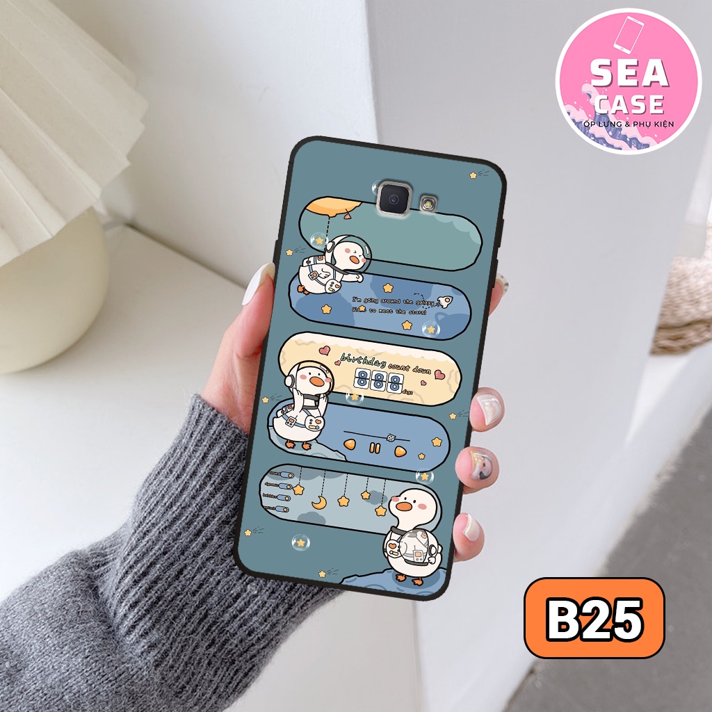 Ốp lưng Samsung J7 PRIME/ J5 PRIME/ J4 PLUS hình vũ trụ,hoạt hình,phi hành gia – ốp nhựa chống trầy,chống va đập
