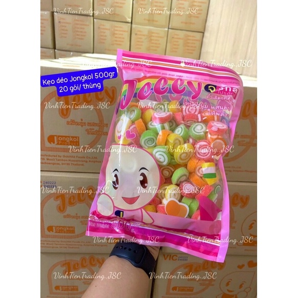 Dẻo cuộn thái lan gói 500g