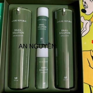 [🇰🇷]SET 2 CHAI DƯỠNG DA SNAIL SOLUTION