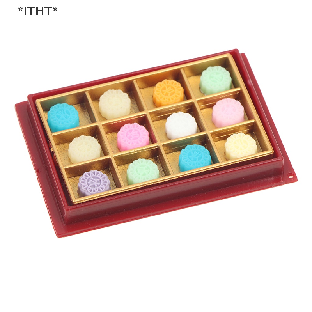 Bánh Trung Thu Mini Tỉ Lệ 1: 12 Trang Trí Nhà Búp Bê