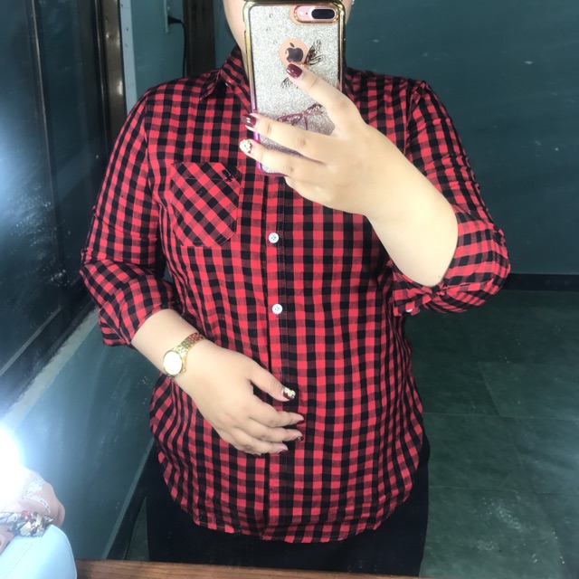 Áo sơmi caro bigsize 60-80kg