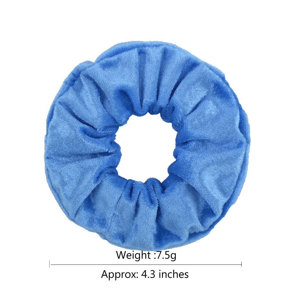 Dây buộc tóc KIDSBOWS bằng vải nỉ flannel dễ thương nhiều màu sắc khác nhau dành cho nữ