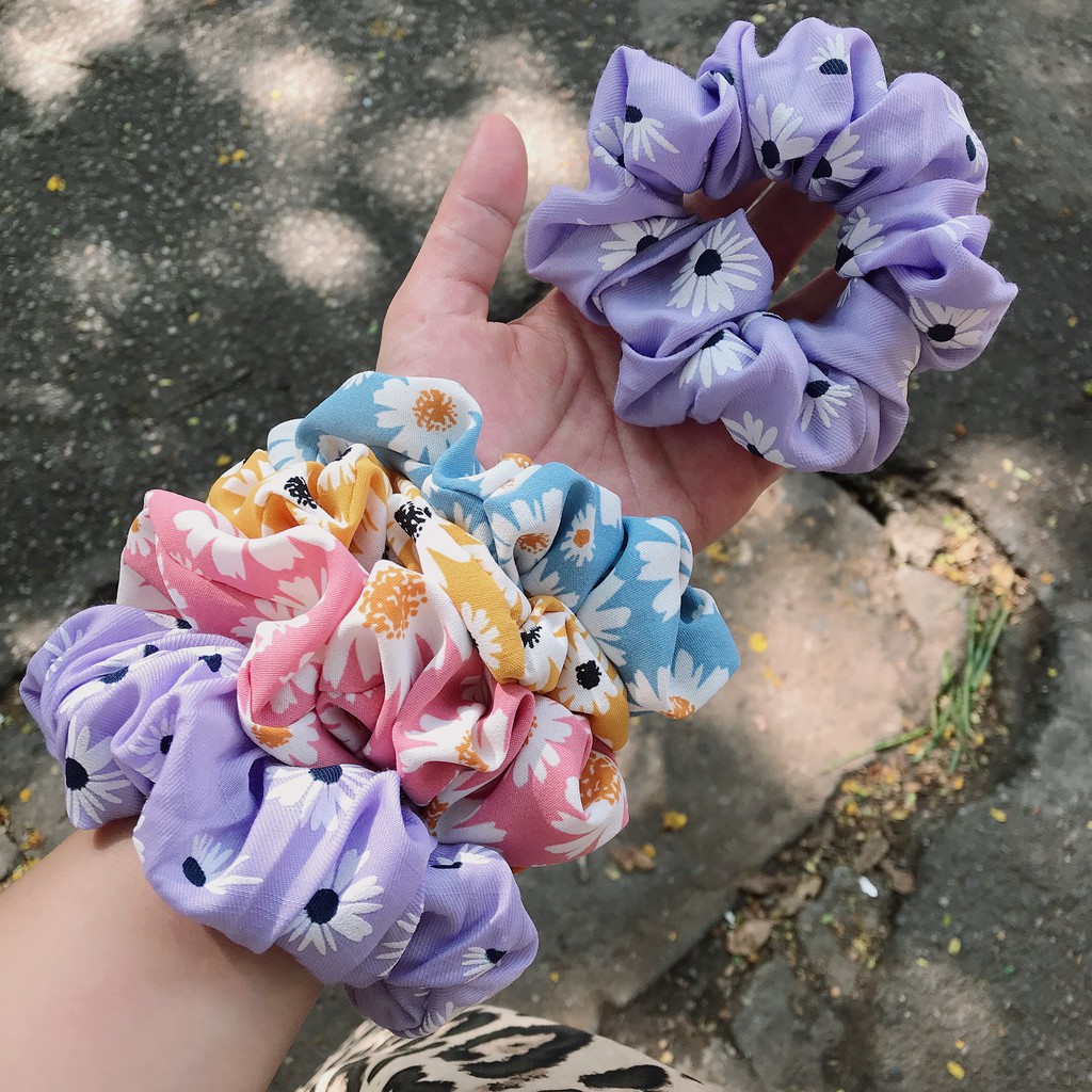 CHUN BUỘC TÓC SCRUNCHIES - HÀNG CÓ SẴN