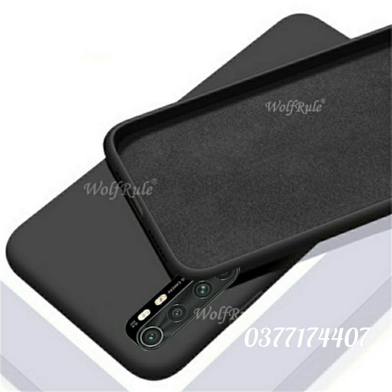 Xiaomi Mi Note 10 Lite_Ốp lưng dẻo màu KTS Desing chống bám bẩn dễ lau chùi