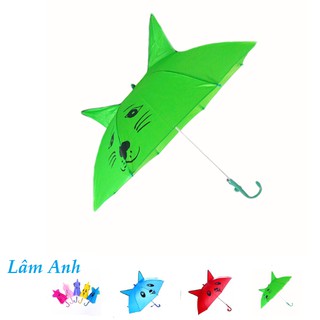 Ô Dù Em Bé Nghộ Nghĩnh Size Lớn Cho Bé Mẫu Giáo, Ô Dù Đi Mưa