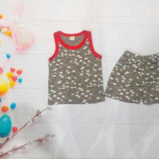 Bộ cotton giấy bé trai bé gái