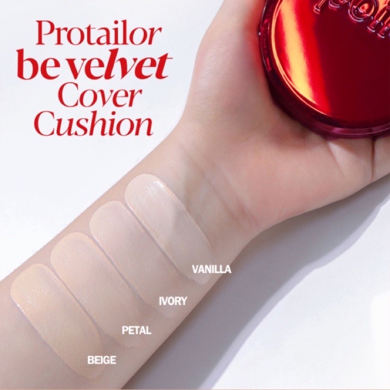 Phấn Nước Che Phủ Mịn Như Nhung ESPOIR Pro Tailor Be Velvet Cover Cushion SPF 34 PA++
