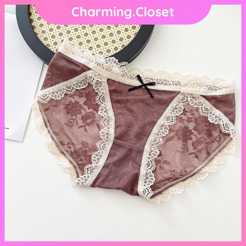 Quần Lót Ren Nữ Cao Cấp Sexy Gợi Cảm, Quần Chip Nữ Ren Đính Nơ Xinh Xắn Quyến Rũ | BigBuy360 - bigbuy360.vn