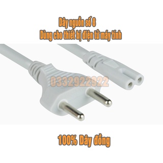 Dây nguồn số 8 loại tốt, dùng cho các thiết bị điện