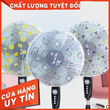 [XẢ KHO+FREE SHIP] Bọc quạt lưới và Bọc quạt tránh bụi cất đi