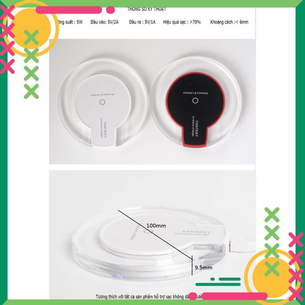 [HOT]   Sạc không dây FANTASY WIRELESS CHARGER ^