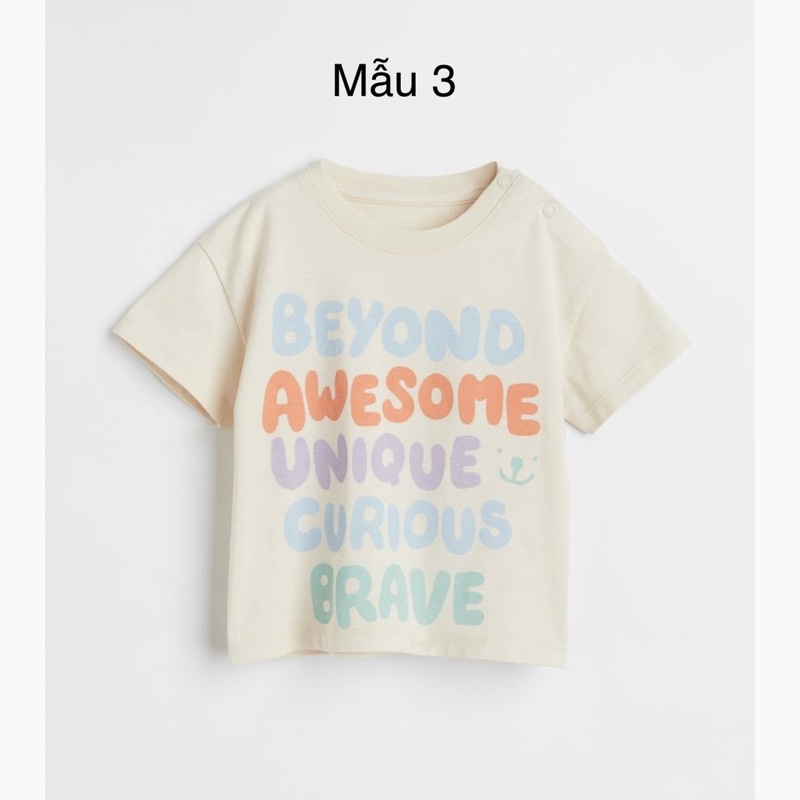 Áo phông HM  Us/Uk cho bé trai