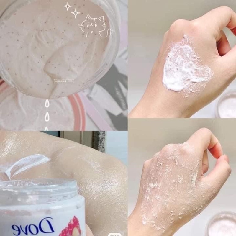 Tẩy da chết Body DOVE ĐỨC - Dove Creme-Dusch- Peeling